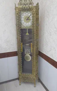 ساعت ایستاده طرح برنز