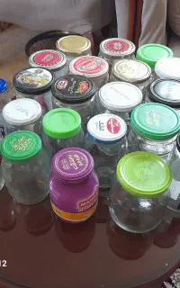 شیشه وظروف لاکی دردار