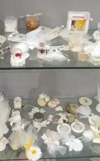 گیفت (بابونه )و شمع