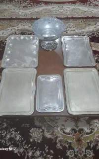 سینی های قدیمی برنجی