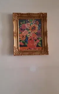 قاب کوبلن و گلدان