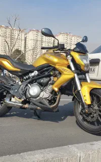 موتور بنلی 300cc دو سیلندر مدل 96 لازرورق طلایی