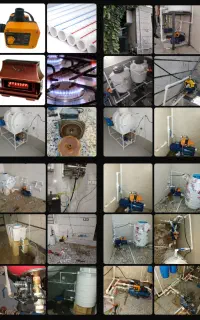 نصب تعمیر پمپ آب لوله کشی آب آبگرمکن اجاق گازبخاری