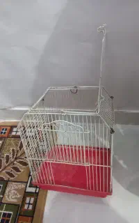 قفس پرنده با لوازم