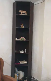 قفسه سه گوش مناسب گوشه اتاق