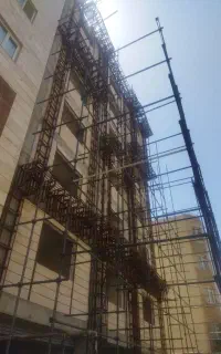 نصب داربست دستمزدی با اکیپ ۱۰نفری مجرب