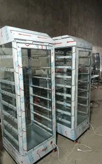 دو عددگرمکن گازی ۸طبقه با نور پردازی تمام استیل