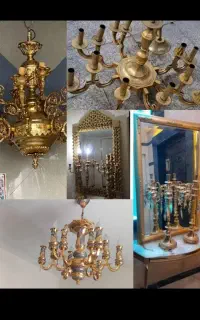 لوستر سالم وخراب