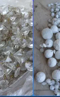 گوی وکریستال  لوسترهمش ۶۰۰