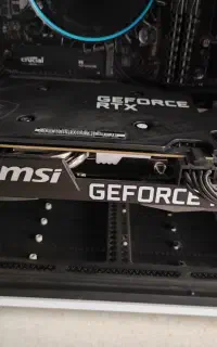 کارت گرافیک  msi 3060 12gb کاملا در حد نو