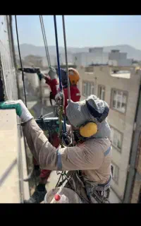 خدمات کار در ارتفاع(روش دسترسی با طناب)راپل