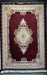 فرش زرین طلا کوب لاکی