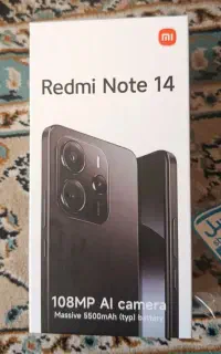 گوشی ردمی نوت 14 در حد صفر 15 روزه خریدم
