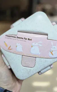 ظرف غذا گیاهی هپینس طرح خرگوش