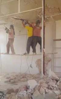 تخریب کار ساختمان کلی وجزی باتمام وسایل مجهز