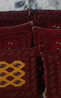 ۶ جفت پشتی دستباف