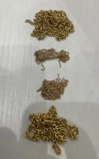 طلا (زنجیر متری مناسب سرمایه گذاری) قیمت تابلو