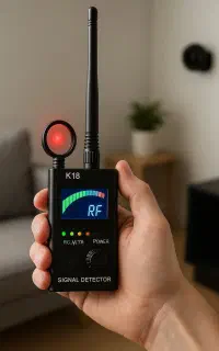 کشف و حذف انواع شنود و دوربین های مخفی