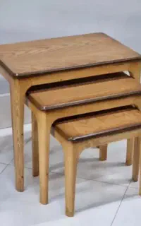 میزجلومبلی وناهارخوری دهکده چوب ابراهیمی