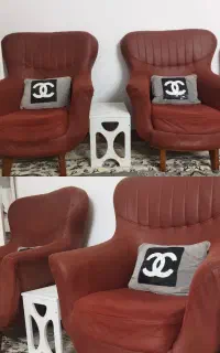 مبل تک نفره با عسلی