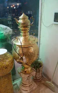 سماور برقی ۵۰ لیتری برنزی