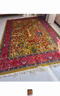 6 متری دستباف طرح باغ بهشت از بافنده