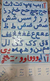 حروف فارسی آهنربایی