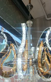 لوستر کریستالی طرح بوتی جغه