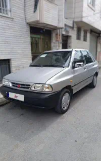 پراید مدل 86 دوگانه کارخانه شاسی پلمپ بسیارسالم