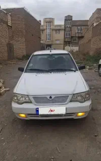 پراید ۱۳۲ سفید مدل ۹۰ دوگانه کارخانه