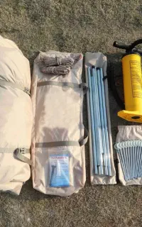 چادر بادی ۸ نفره رسید