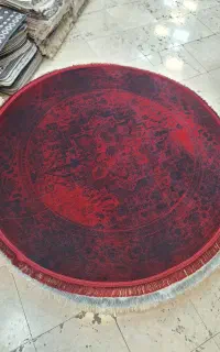 فرش گرد ۱۲۰۰ شانه یک در یک تراکم ۳۶۰۰