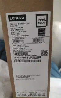 لپ تاپ لنوو آکبند تا حالا استفاده نشده