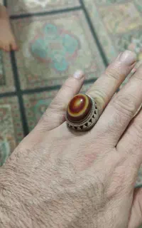 انگشتر نقره باباقوری