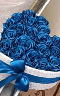 گل روبانی (مناسب کادو تولد و ولنتاین و سالگردها)