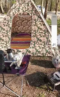 چادر مسافرتی و منبع ۱۰۰ لیتری