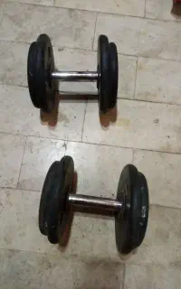 دمبل وزنه کوچیک و بزرگ