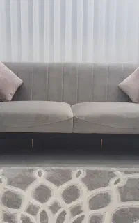 مبل ۸ نفره طوسی کالباسی نو تخفیف پای معامله