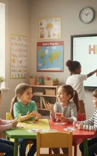 کلاس زبان انگلیسی کودکان (مدرس همایون رضایی)