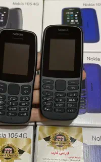 موبایلnokiaنوکیا106اصل ویتنام2سیم بدون دوربین5دکمه