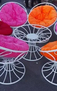 صندلی فلزی ویلای