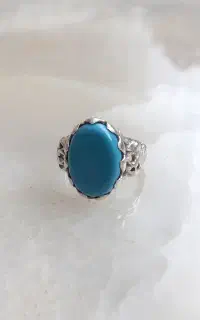 انگشتر‌نقره فیروزه