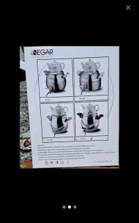 کتری و قوری سماوری روگازی