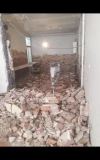 تخریب ساختمان ،حفاری ،حمل مصالح به طبقات