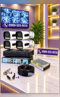 دوربین مداربسته دید رنگی و هشدار نفوذ هوشمندکد0352