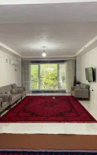 ویلا اجاره لب رودخانه تراس بالکن حیاط