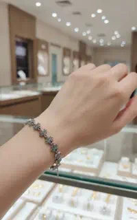 دستبند زنانه مدل مارکازیت گرمی 500