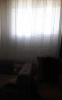 پرده  تور با پشت دری