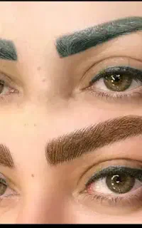 مدل تاتو میکروبلیدینگ فیبروزهاشور