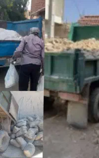 حمل نخاله ماسه خاوری و نیسانی خاور نیسان